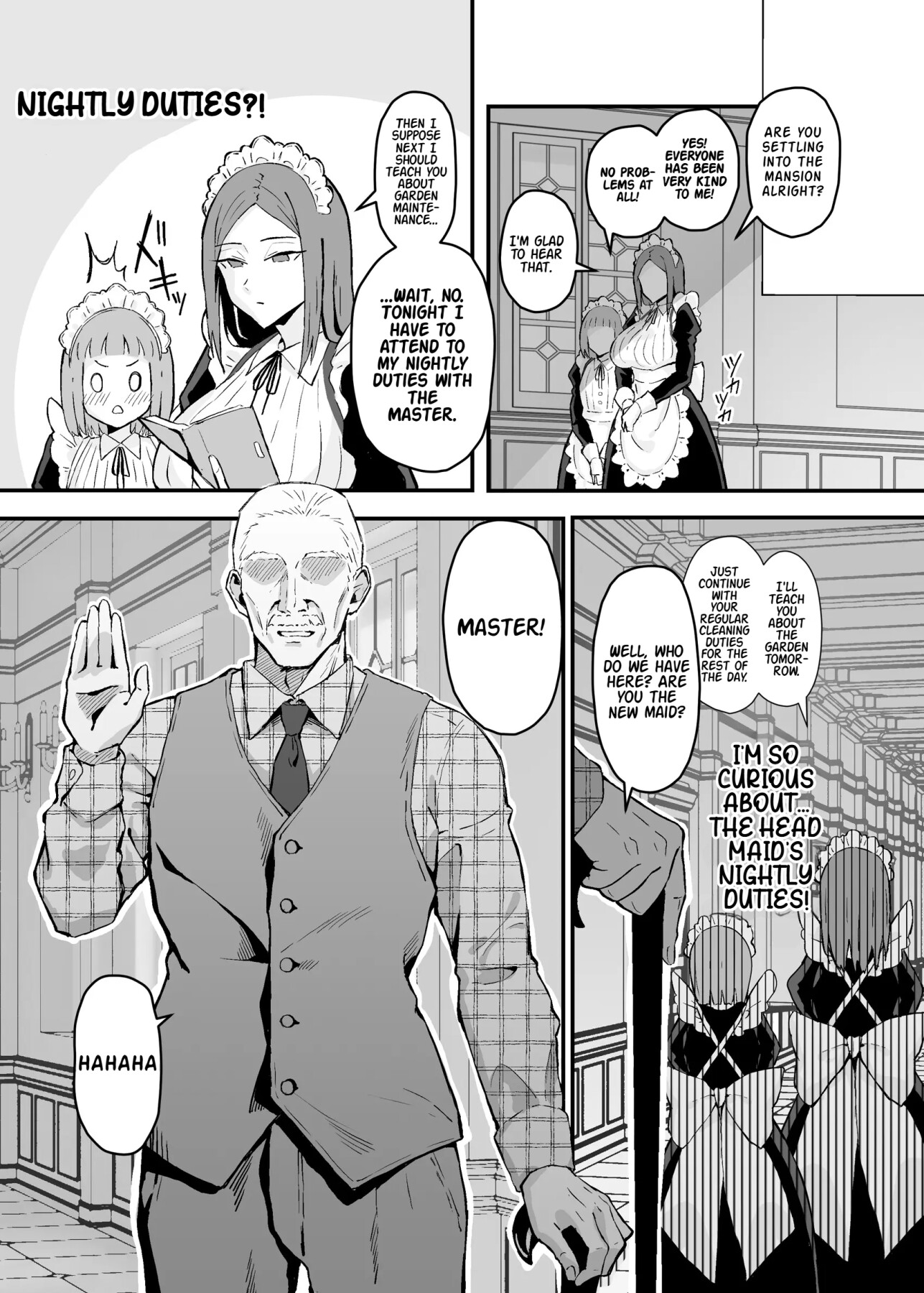 Hentai Manga Comic-Observing the Night Duties of the Admired Senior Head Maid-Read-5